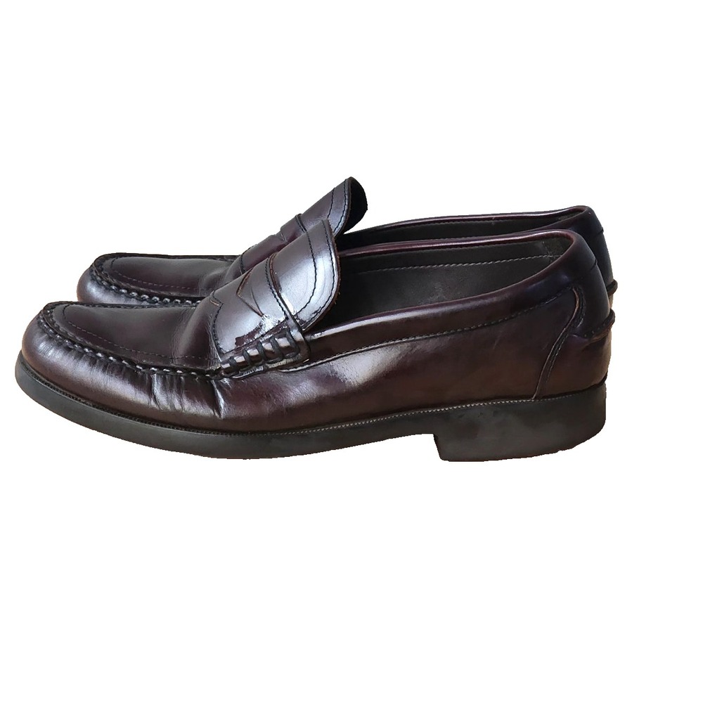 Rockport Men's Leather 2418 Loafers Size 10 Medium Brown Leather - Picture 2 of 16